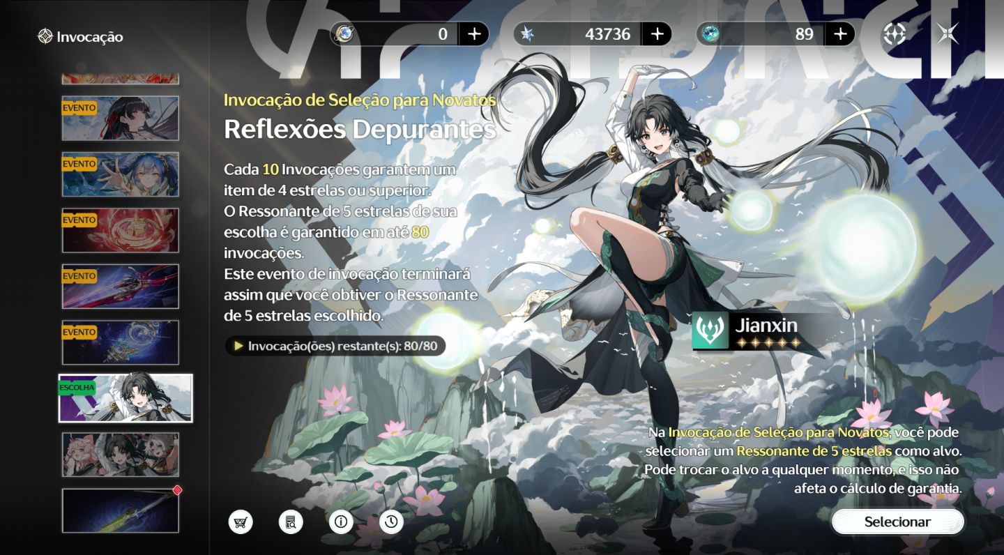 REROLL | Conta Wuthering Waves Lvl 49 - 44K+ Astrites!!