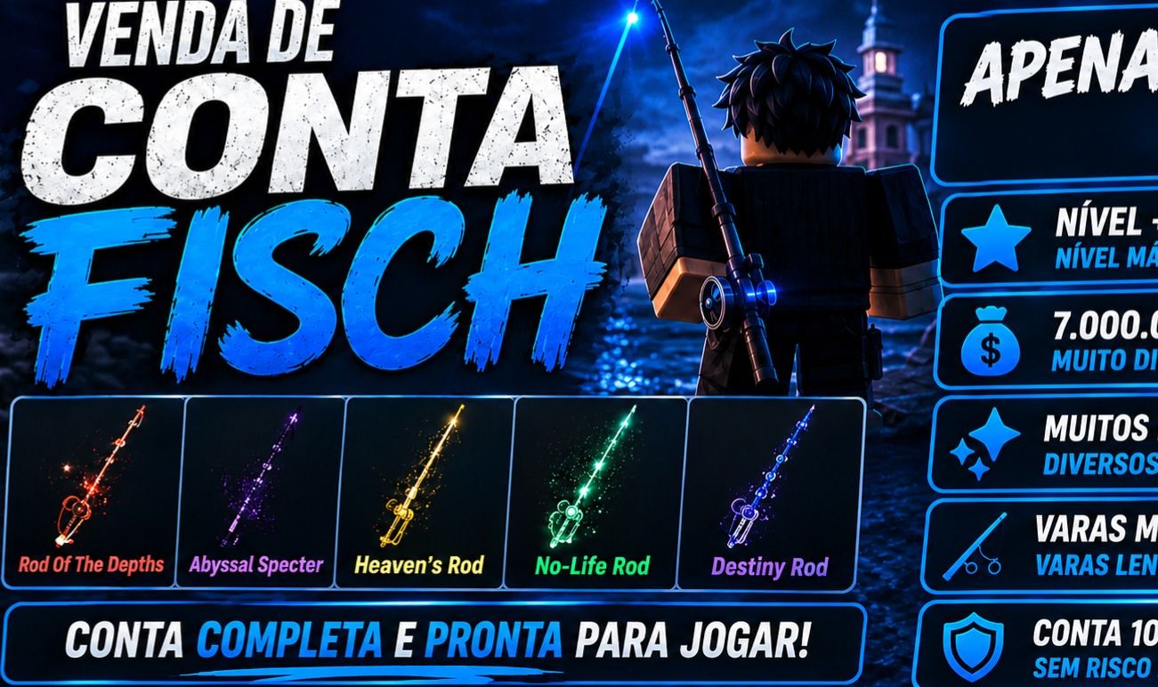 CONTA DE FISCH UPADA PRA SAIR RAPIDEX