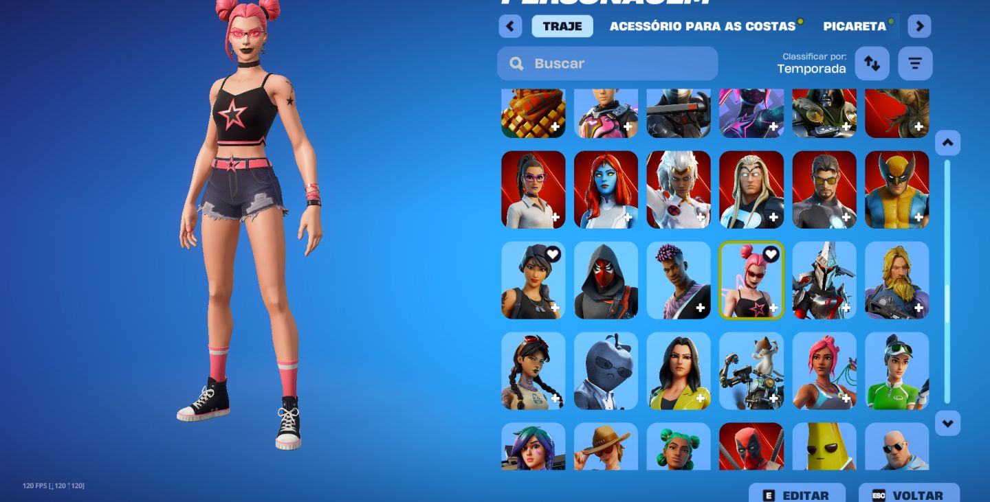 CONTA FORTNITE 240+ SKINS + SALVE O MUNDO FUNDADOR + V-BUCKS INFINITOS