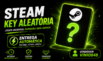 Steam Key Aleatória + Entrega Automática