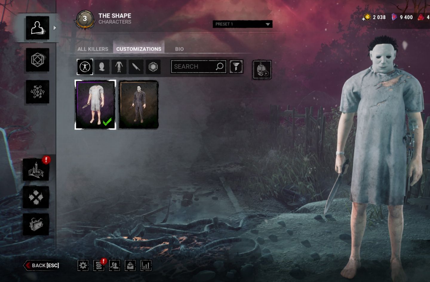 Conta dead by daylight 2021 rara