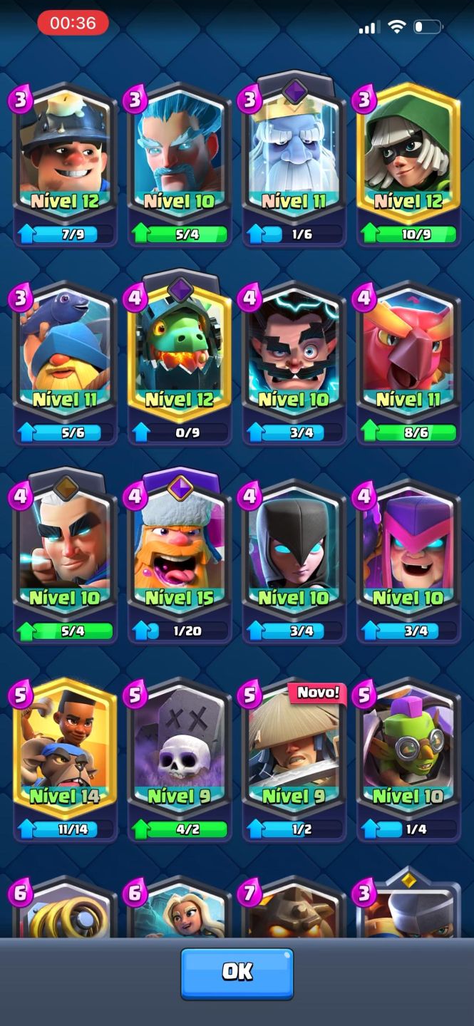 CONTA DO CLASH ROYALE COM 10k TROFEUS