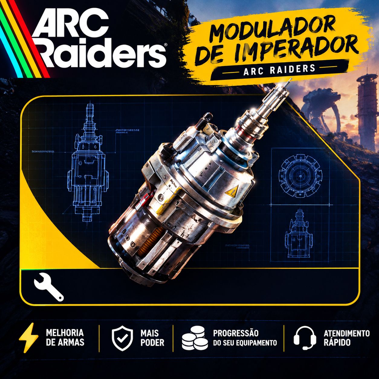MODULADOR IMPERADOR ARCRAIDERS