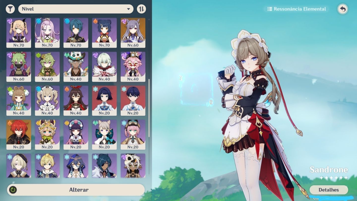 AR 58 - CONTA GENSHIN IMPACT / META / ENDGAME