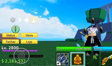 Conta de blox fruits linda
