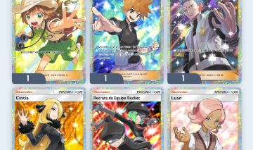 Conta Pokémon TCG - NV 43 com mais de 4500 cartas, muitos Shinys e Full Art