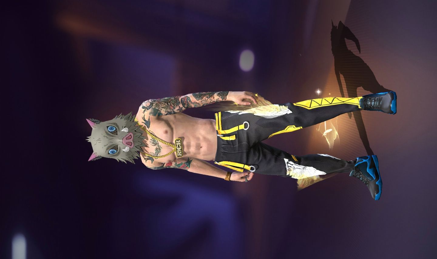 CONTA FREE FIRE LVL 75 ANTIGA