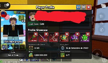 CONTA BLOX FRUITS ABSURDA COM 51 ESPAÇO DE BAÚ DRAGON PERM DUAS DRAGON FÍSICA