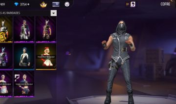 Conta ff iniciante com mp5 evolutiva