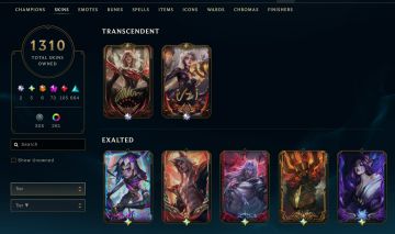 CONTA LEAGUE OF LEGENDS UNICO DONO