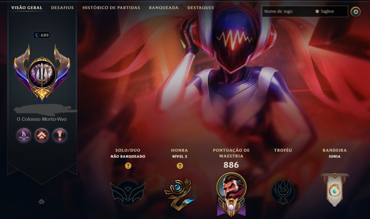 League of legends account mais de ( 160) skins 3 reembolsos mmr platina
