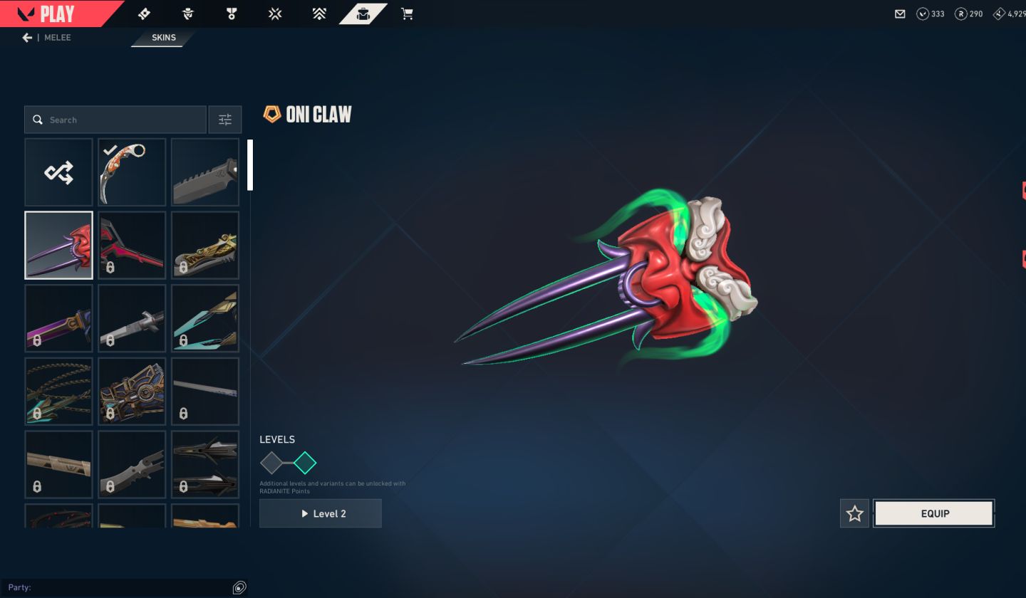 Conta Valorant com Skin no Preco