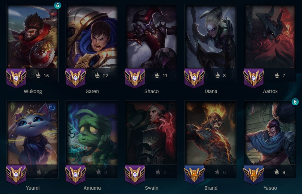 NEGOCIO VALOR CONTA LOL 2016| MUITAS SKINS + CAMPEÕES | PRONTA PARA JOGAR