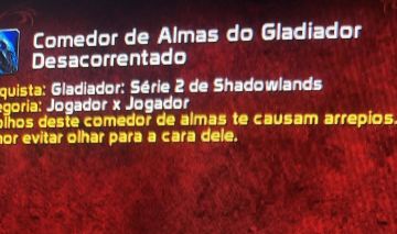 Conta wow midnight epic/ Conta glad