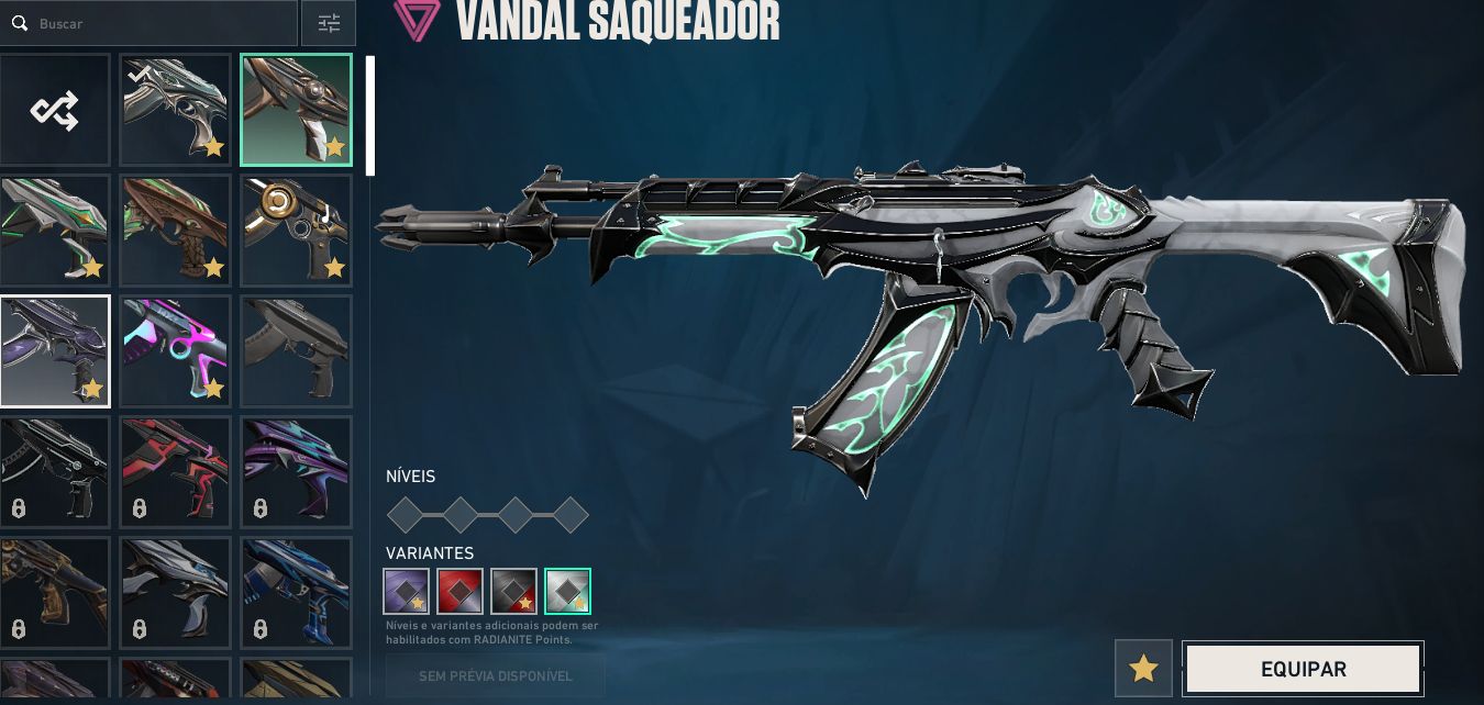CONTA VALORANT FULL | R$564 EM SKINS | POR R$400