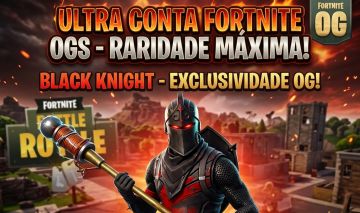 CONTA RARA COM CAVALEIRO NEGRO!