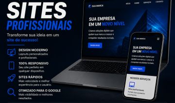 Criação de Sites Profissionais | Modernos, Rápidos e Responsivos