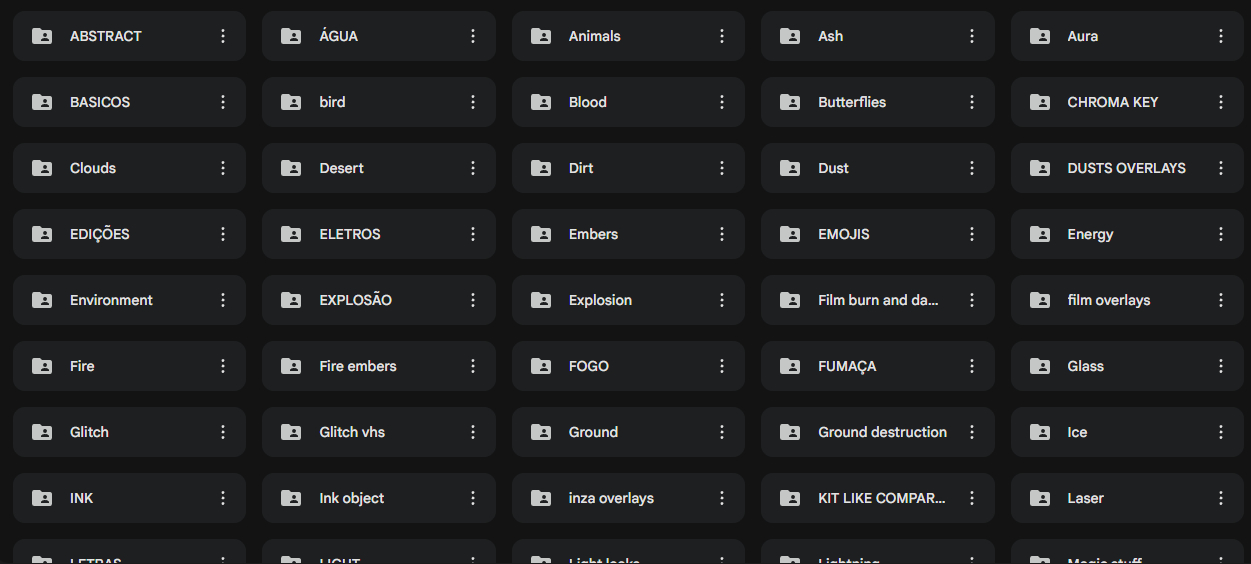 [O MELHOR!] MEGA PACK PARA EDIÇÃO DE VÍDEO +230GB (ENTREGA AUTOMÁTICA!) + BRINDE