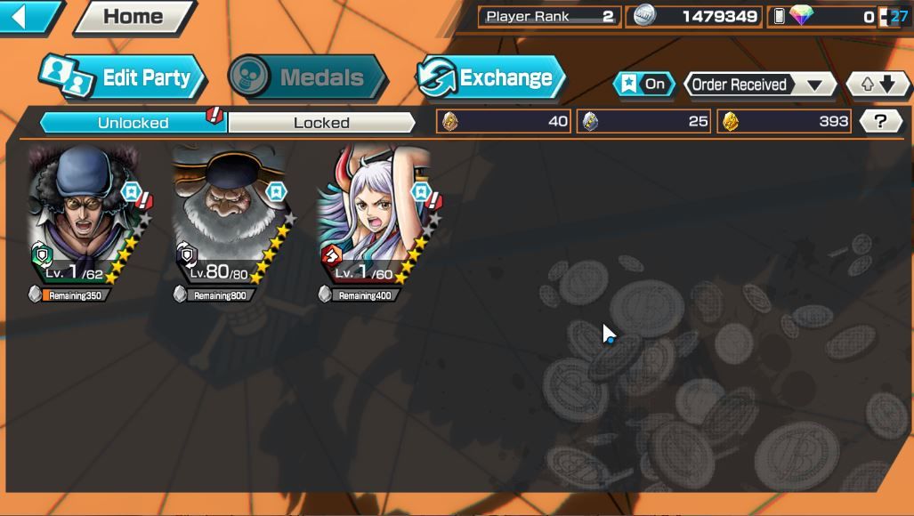 ONE PIECE BOUNTY RUSH CONTAS EX META | DIVERSAS | ENTREGA RÁPIDA VIA Bandai