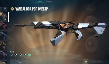 CONTA DE VALORANT COM SKINS VANDAL, FACA, SPECTRE, GHOST / OURO 2, DADOS REC