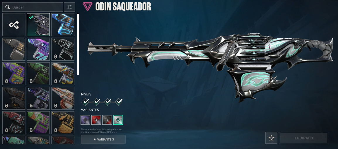 CONTA VALORANT - PLATINA - SKINS (2k GASTOS).