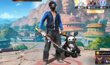 CONTA DE FF MASCULINA E FEMININA COM 6 ANOS + DIVERSAS SKINS E TITULOS