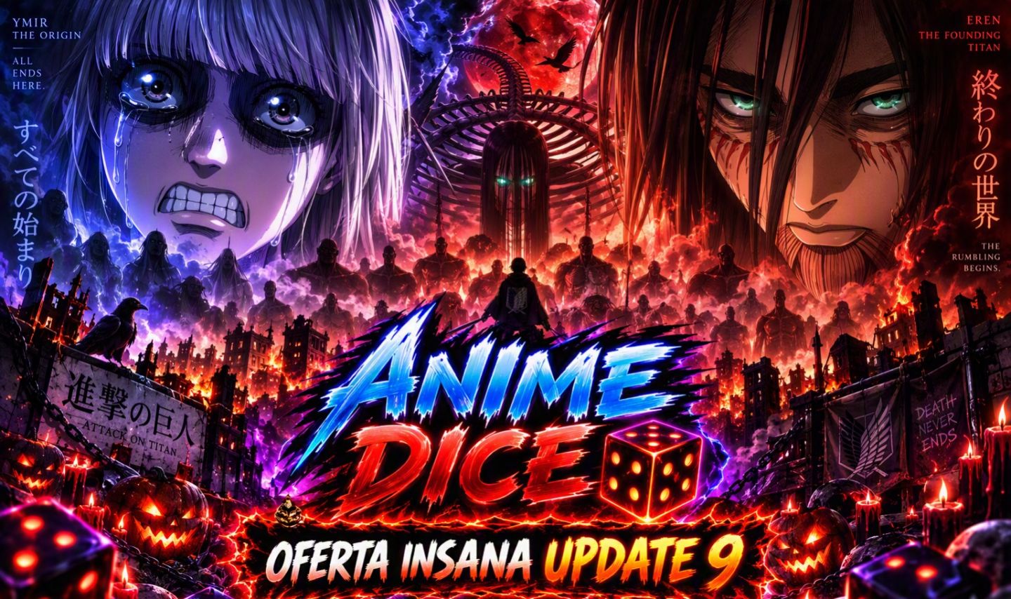 [Menor Preço] Anime Dice Roblox - Dado de Anime - Itens | Personagens | Sorte