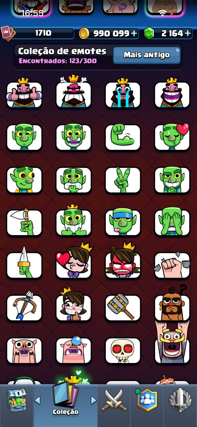 Conta Clash Royale Profissional muito Rara