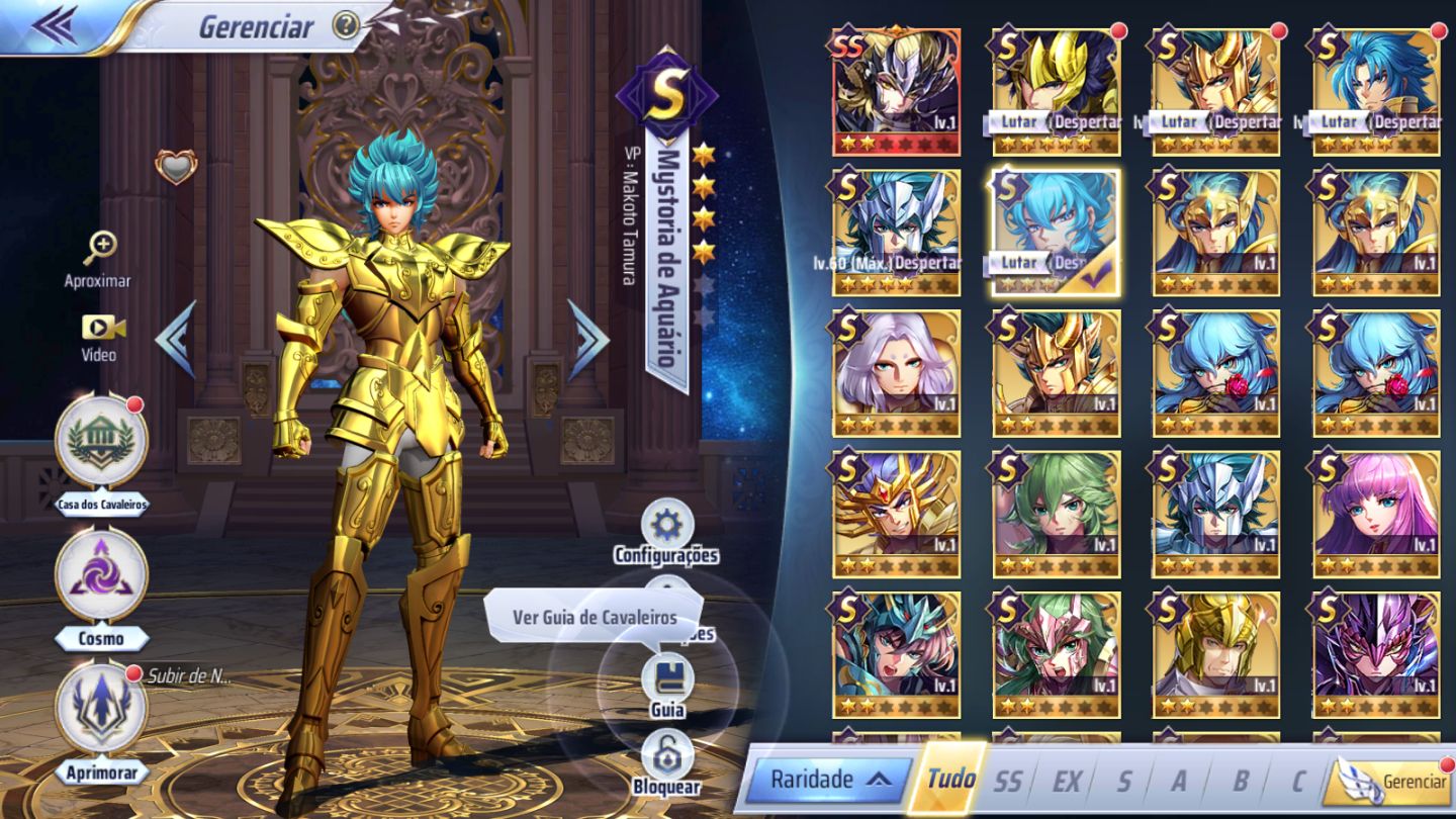 A150 Mystoria/ El Cid / Hypnos / Nebulosa / Kanon de Gemeos/ Suikyo /outros