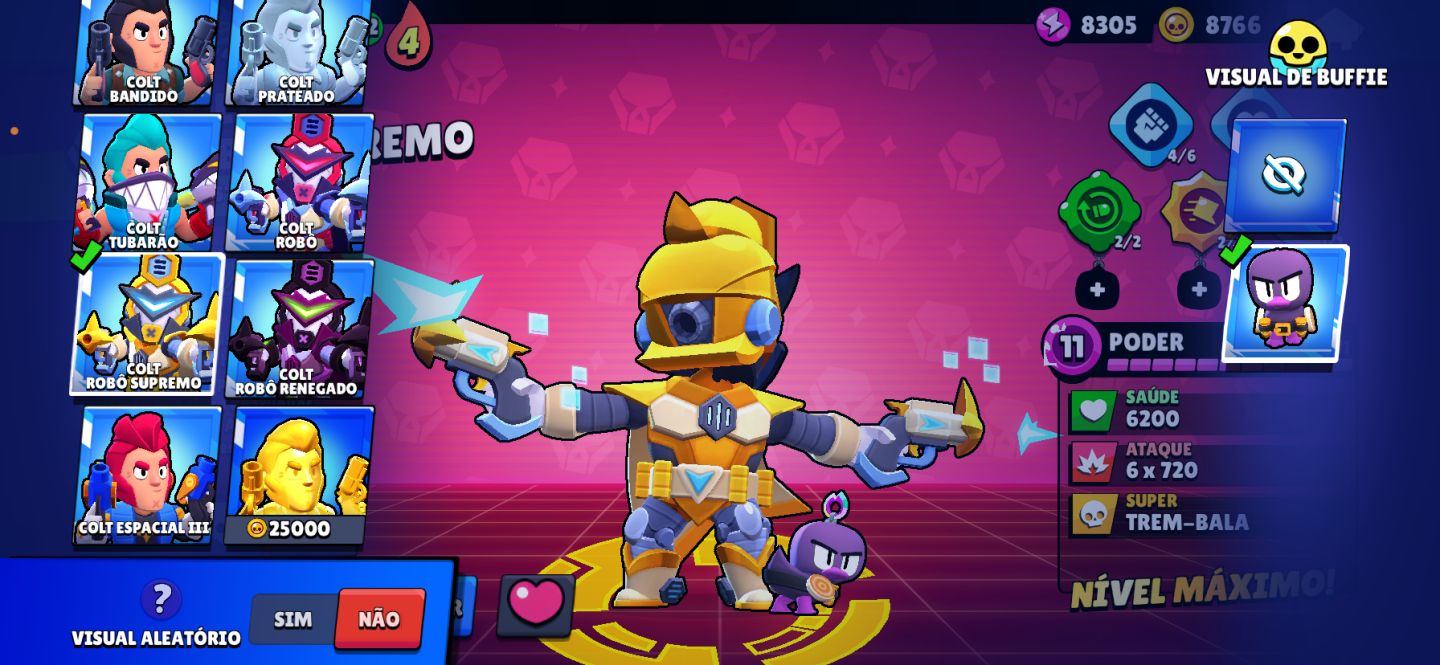CONTA BRAWL STARS RARA! 19K TROFÉUS, SKINS LENDÁRIAS, PASSES ANTIGOS, COLTPRATA