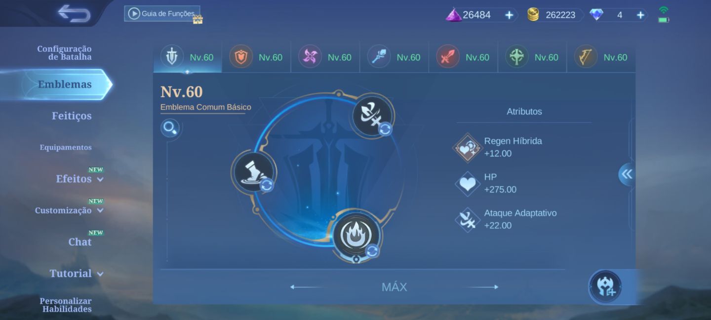 Conta colecionador prestigiado IV || Emblemas e hero full