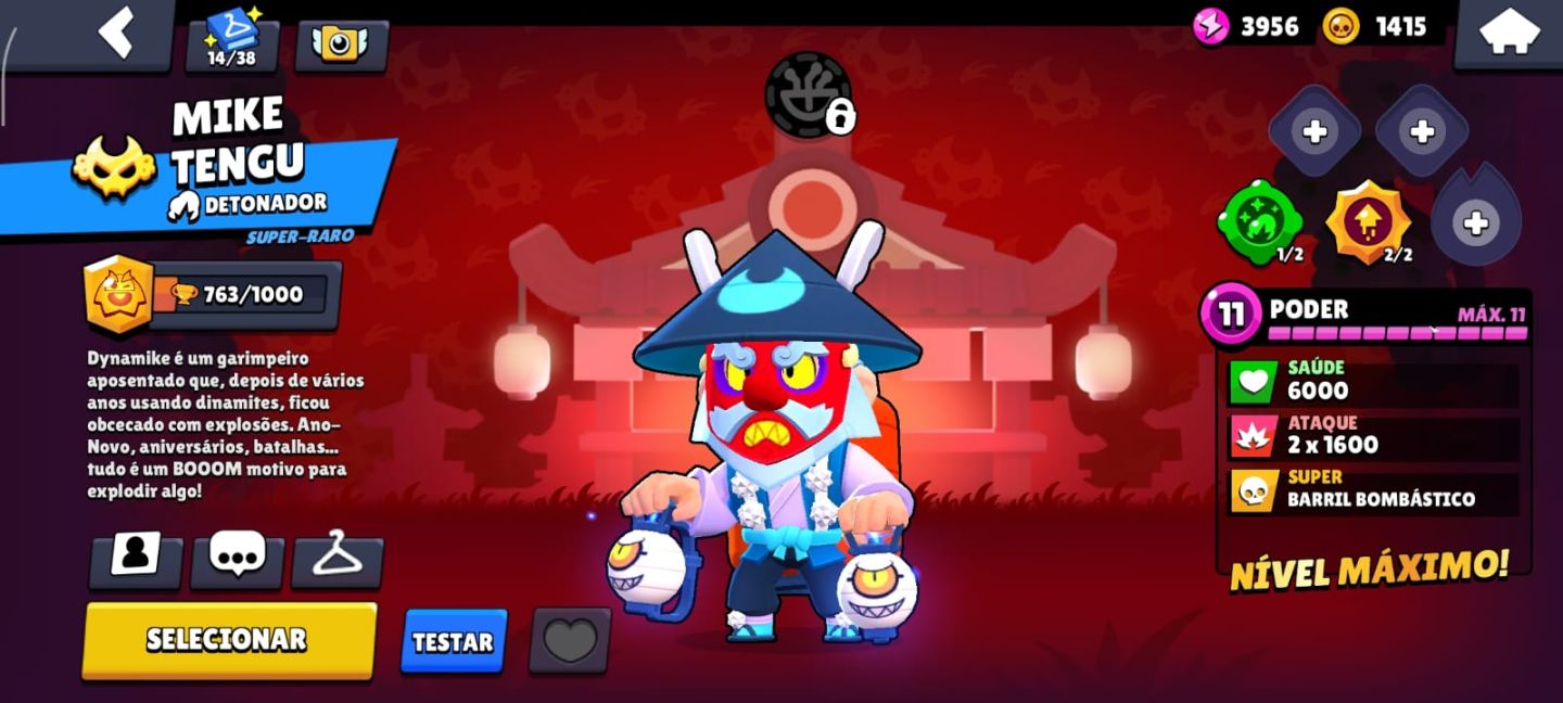 Conta Brawl Stars - Valor Negociável, 24k de Troféus e muitas skins.