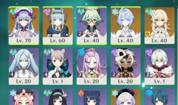 [America] Mizuki, Odette, Ineffa, qiqi, keqing, 208+ tiros