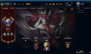 Conta League of Legends LVL 616 - Platina 247 Skins