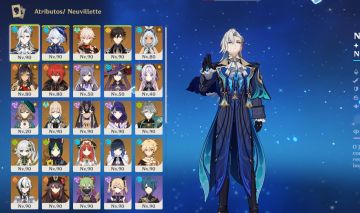 AR59 - Neuvillette C1R1, FURINA, RAIDEN, CITLALI, YELAN, NILOU R1, ARLECCHINO ++