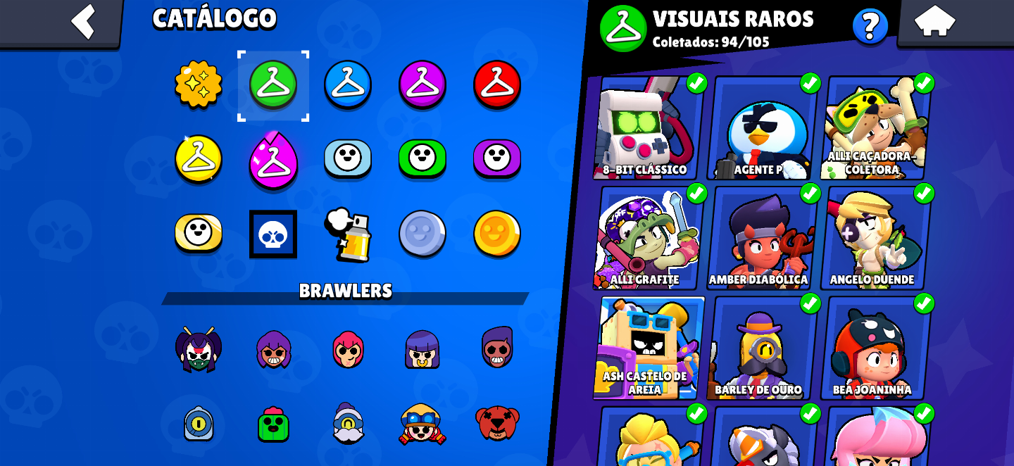 BRAWL STARS - MELHOR CONTA 100K FAMA ALIEN FULL ACESSO ALIENÍGENA PROMOÇÃO