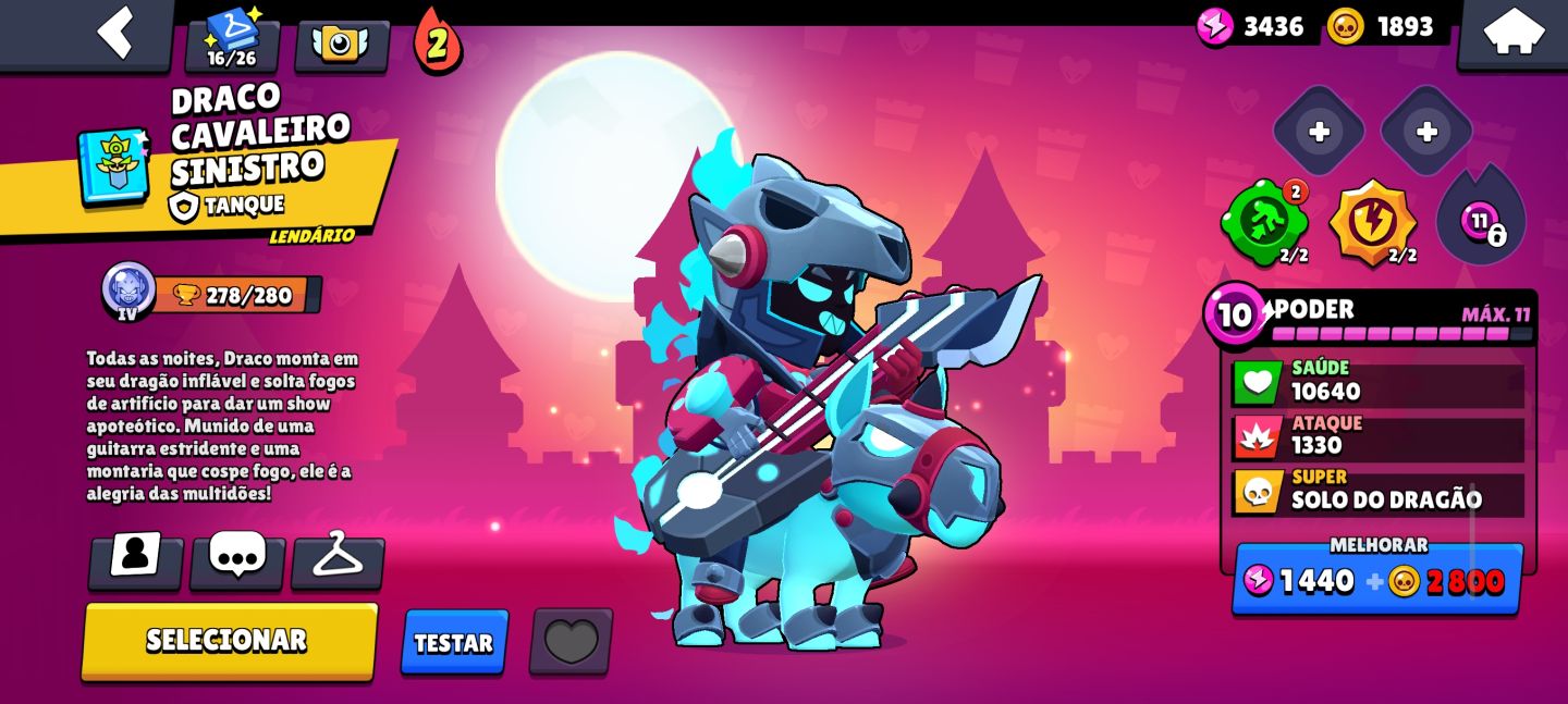 Conta rara com bastante Eskins e muito+