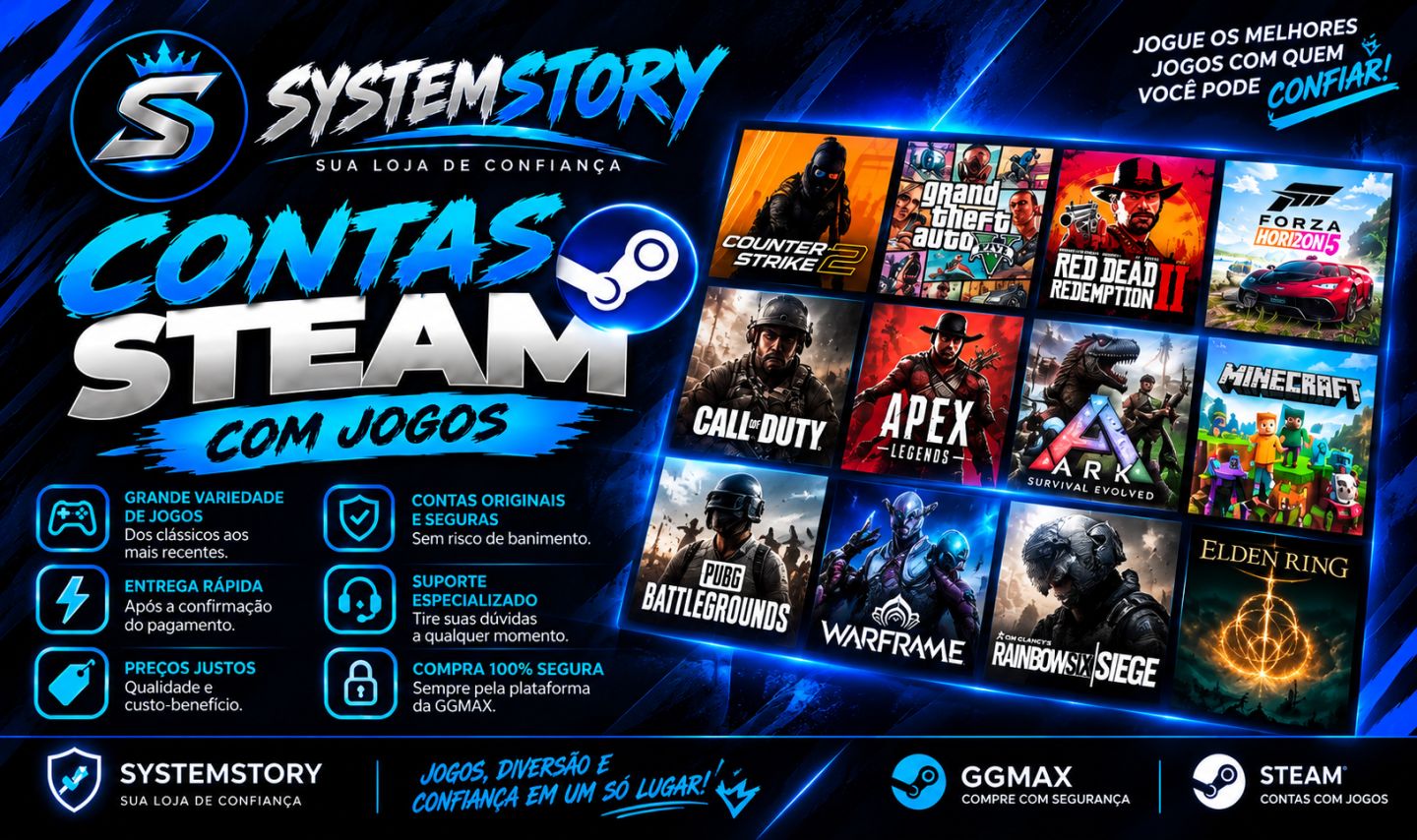 CONTA STEAM COM GTA 5