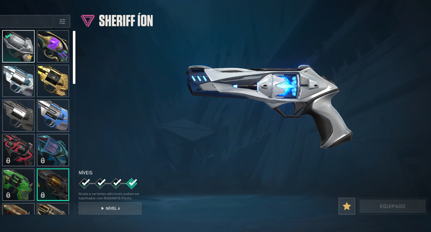 Conta de valorant +1200 reais gastos, muita skin.
