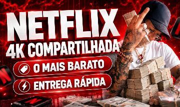 ASSINATURA NETLIX 4K PREMIUM // 30 DIAS COMPARTILHADA