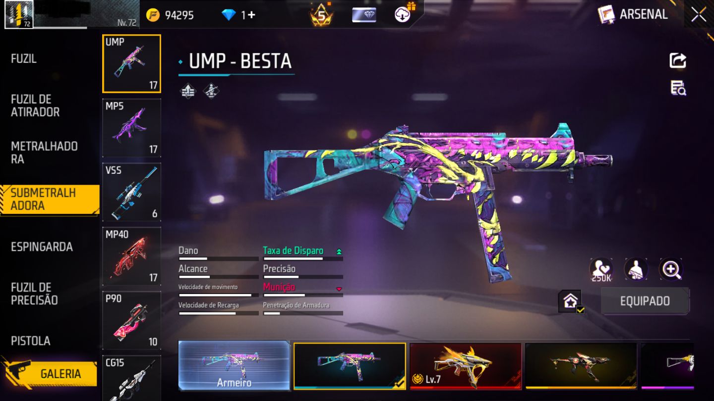 PRIME 7 | XM8 E UMP ATT 2X VEL | 5 ARMAS EVOLUTIVAS | 4 PUNHOS | ANGELICAIS