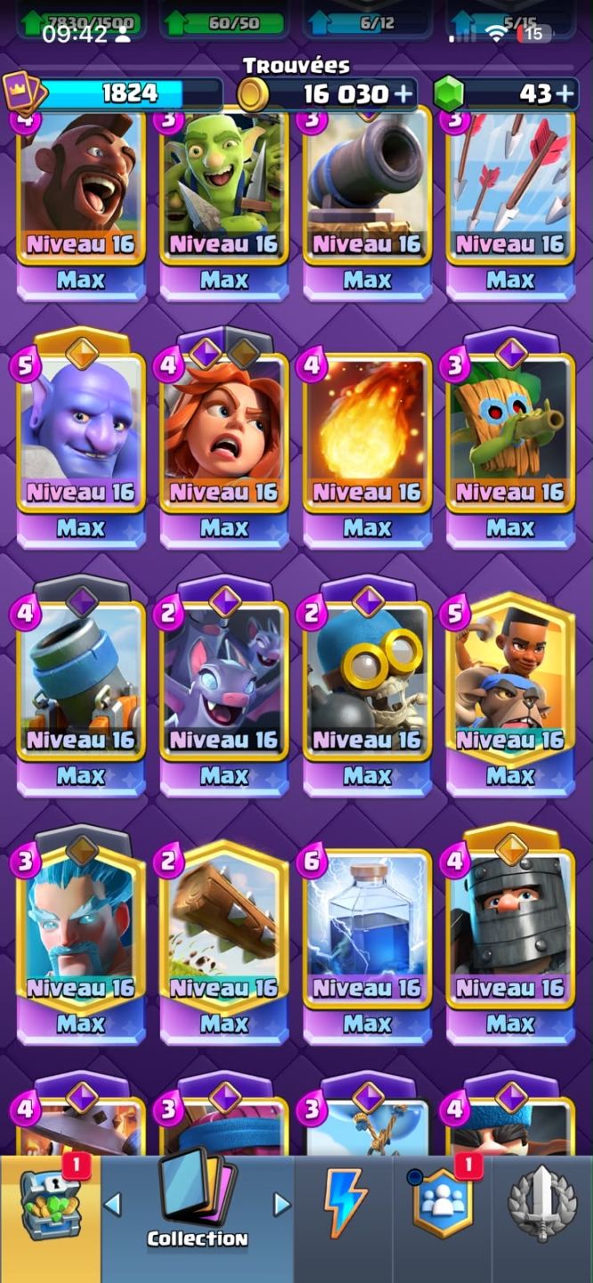 Conta de clash Royale, muito boa no precinho
