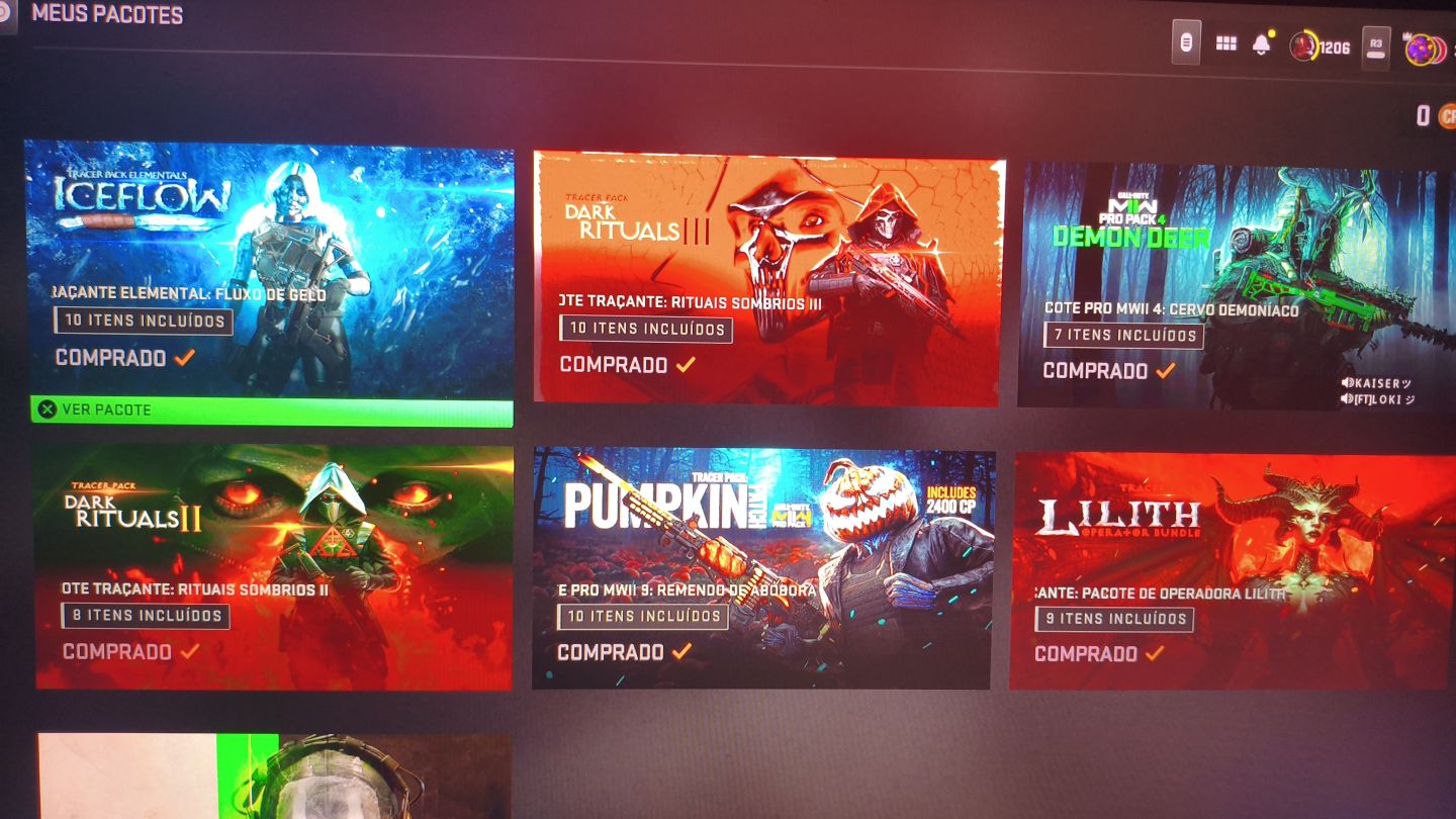 CONTA COD ( FULL DMZ E WARZONE ) VALÉRIA DE GELO E GHOST ESPECTRAL