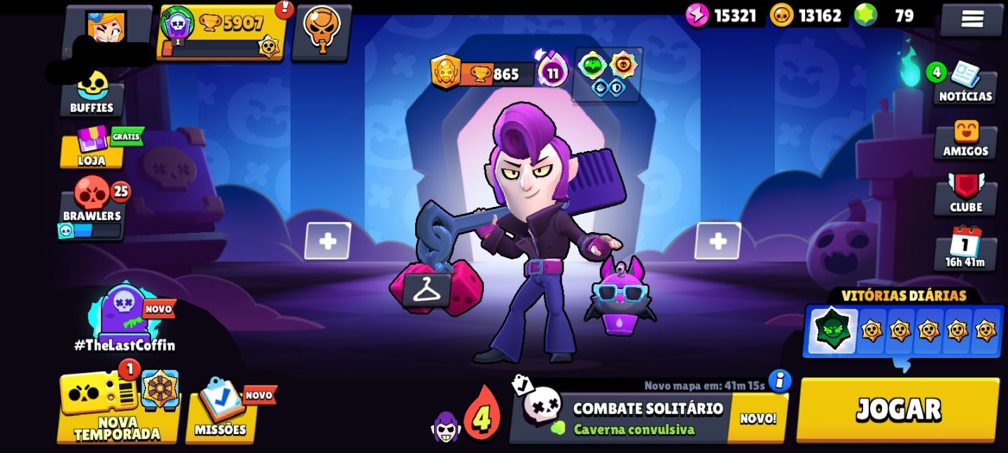 Conta de Brawl Stars Parada 5K