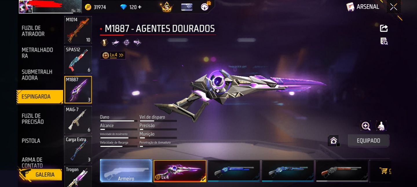 CONTA DE FF
