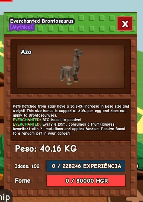 Desapego de pets grow a garden 1!