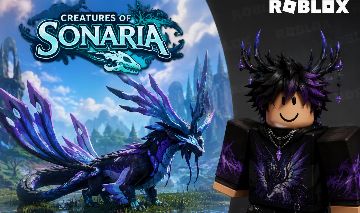 Conta Roblox Creatures of sonaria com sigmatox, etheralotus, aereis e owa