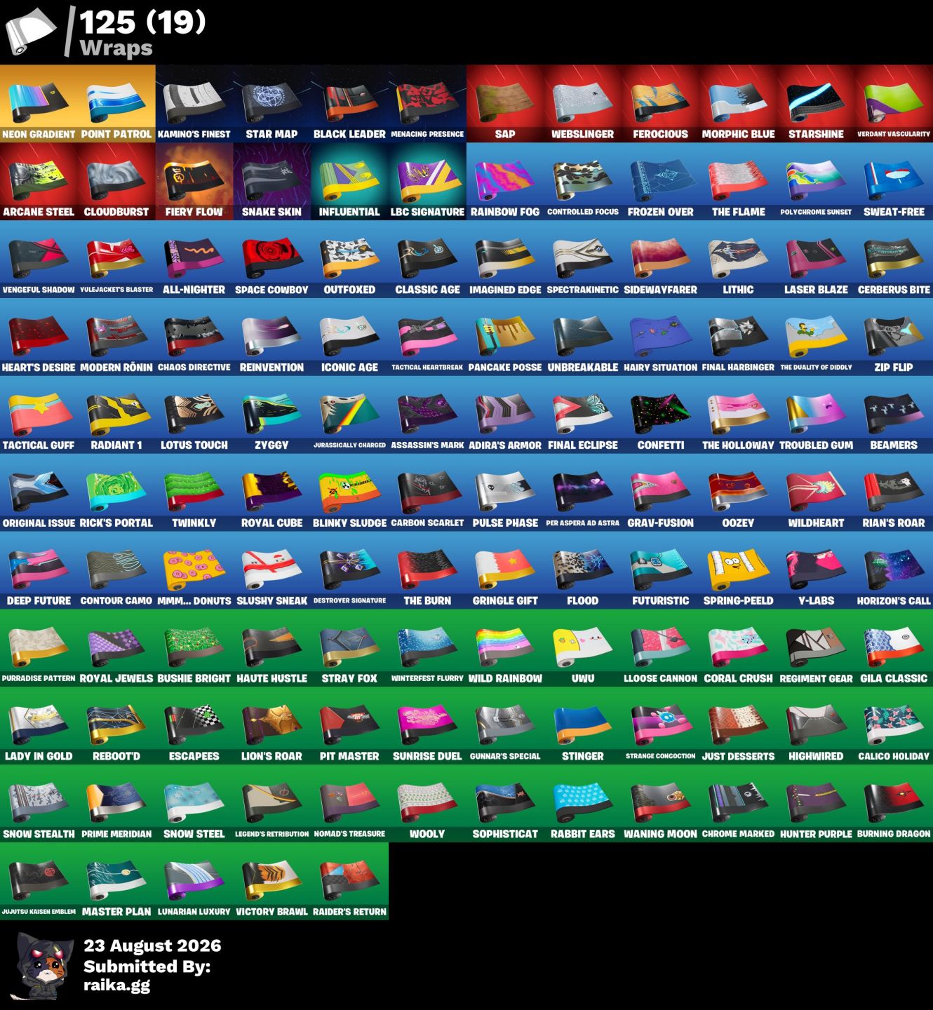 CONTA FORTNITE | 138 SKINS | LEVIATHAN AXE | 162 PICARETAS | 112 DANÇAS
