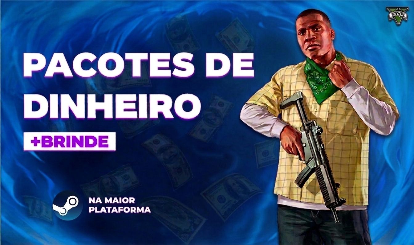 GTA 5 ONLINE ENHANCED - PACOTES DE DINHEIRO + BRINDES