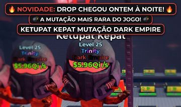 [LANÇAMENTO PROMO!] Be Flash For Brainrot - Ketupat Kepat DARK EMPIRE 2.38.QI/s